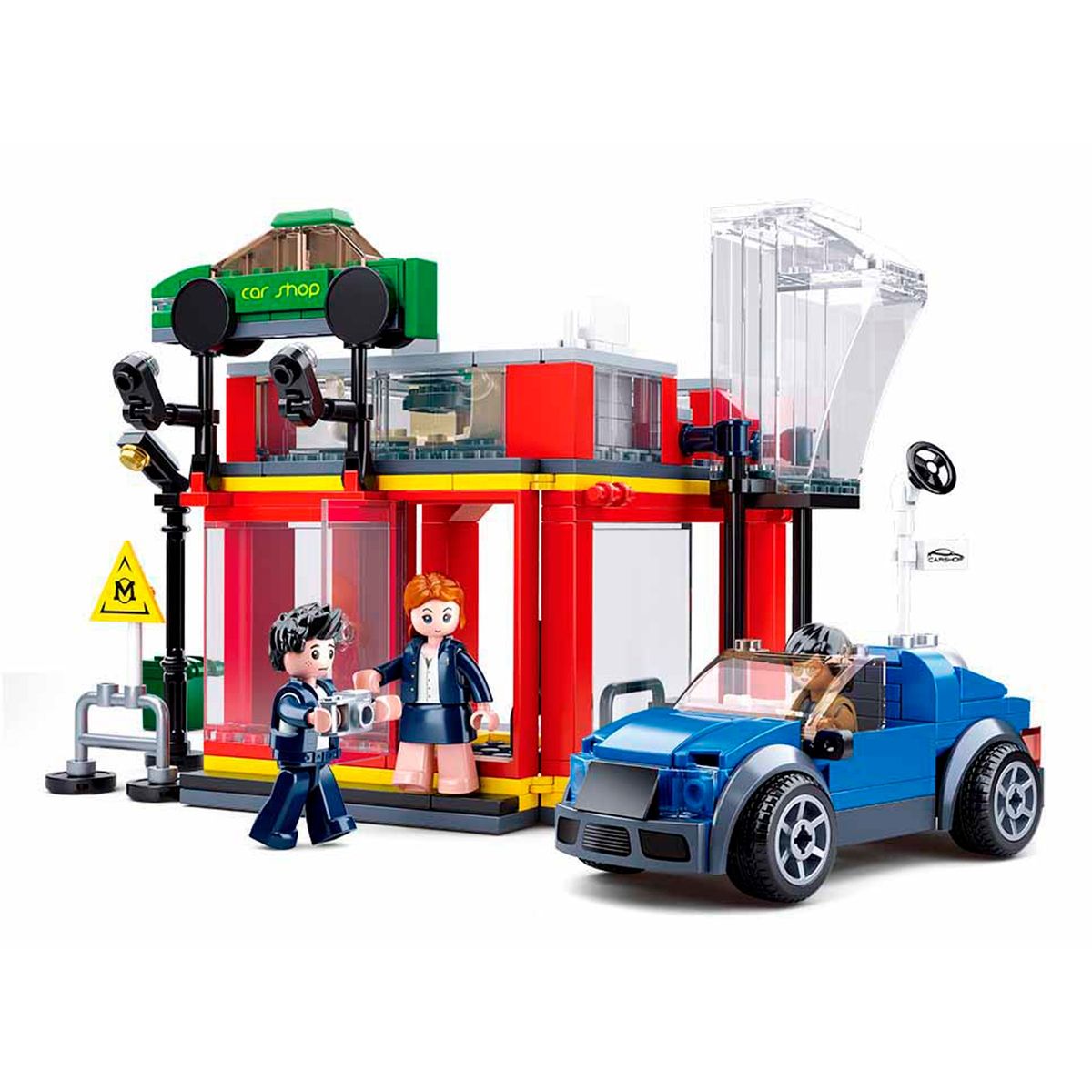 SLUBAN - Automotora (Armable de 302 piezas)