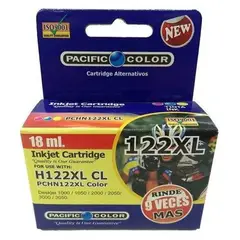 PACIFIC COLOR - Tinta alternativa compatible hp 122 xl color