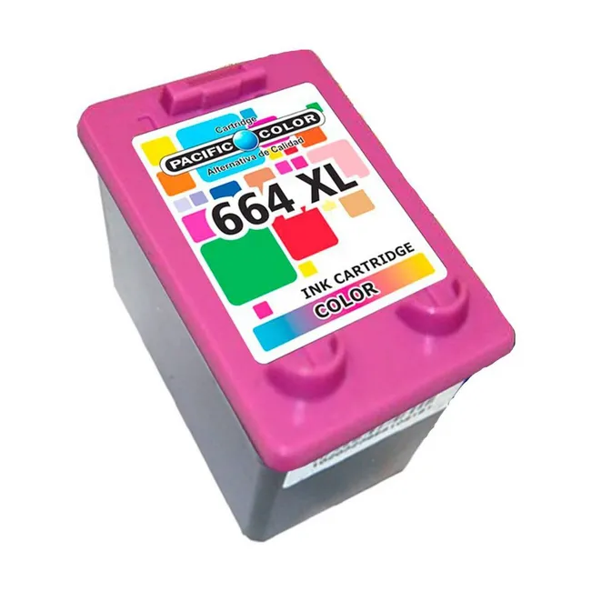 PACIFIC COLOR - Tinta alternativa compatible hp 664 xl color