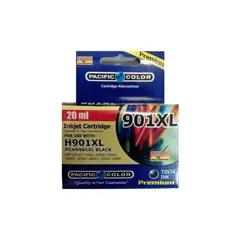 PACIFIC COLOR - Tinta alternativa compatible hp 901 xl negro