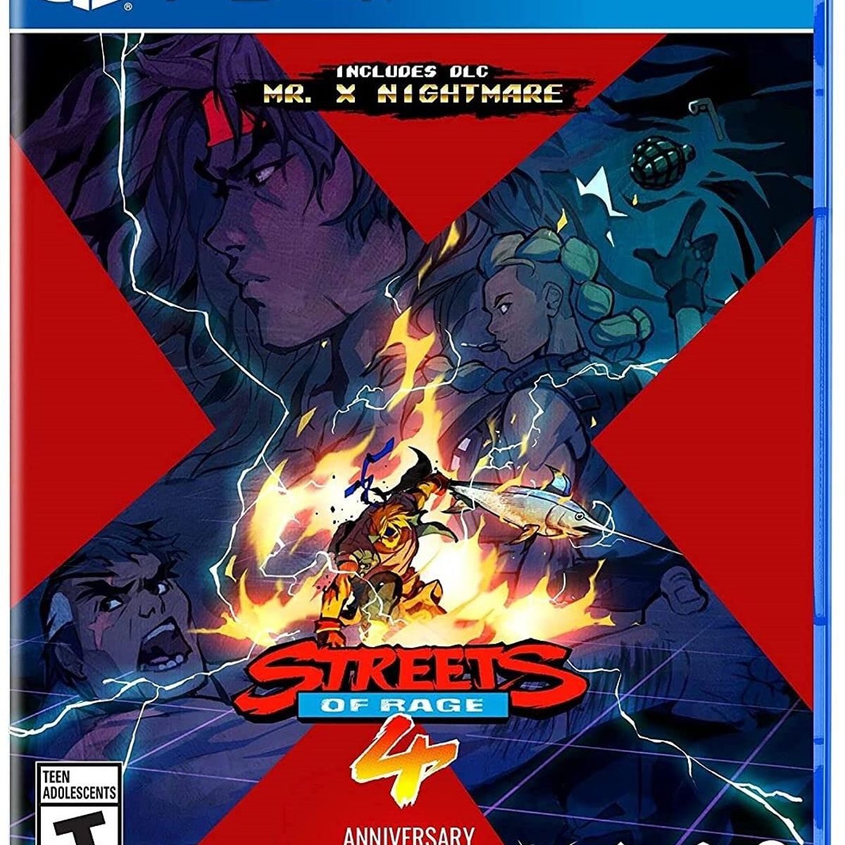 SONY - Streets Of Rage 4 Anniversary Edition - Ps4 Físico - Sniper