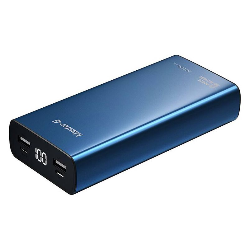 MASTER G - Batería Externa Power Bank Carga Rápida 20000 mAh Qualcomm 3.0