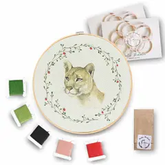 MARTIN BORDADOR - Kit de Bordado Puma Chileno