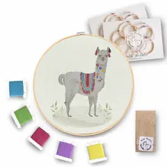 MARTIN BORDADOR - Kit de Bordado Llama