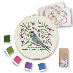 MARTIN BORDADOR - Kit de BordadoGolondrina Bermeja