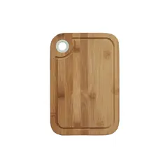 URBAN PRODUCTS - TABLA DE CORTAR BAMBÚ CON SILICONA VERDE
