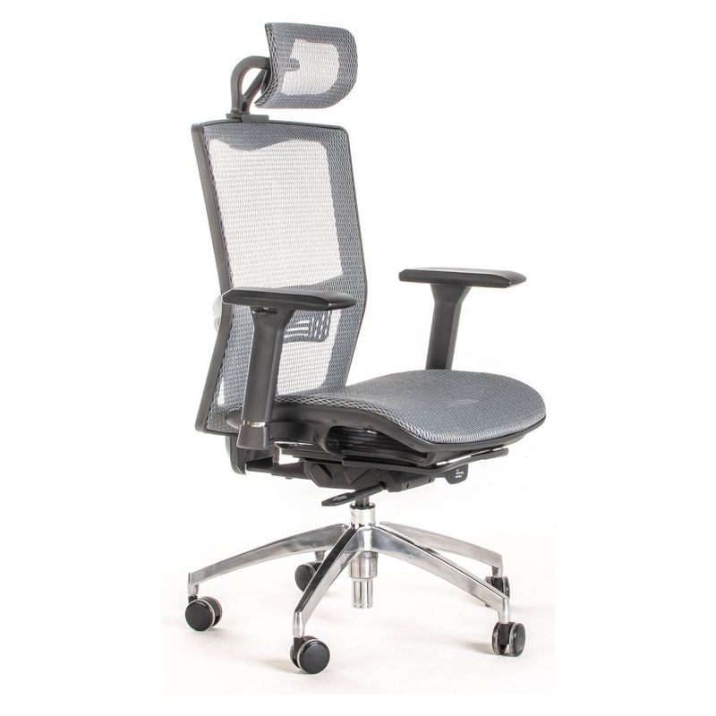 MIKRA - Silla Ergonómica MASKA-X con Cabecero