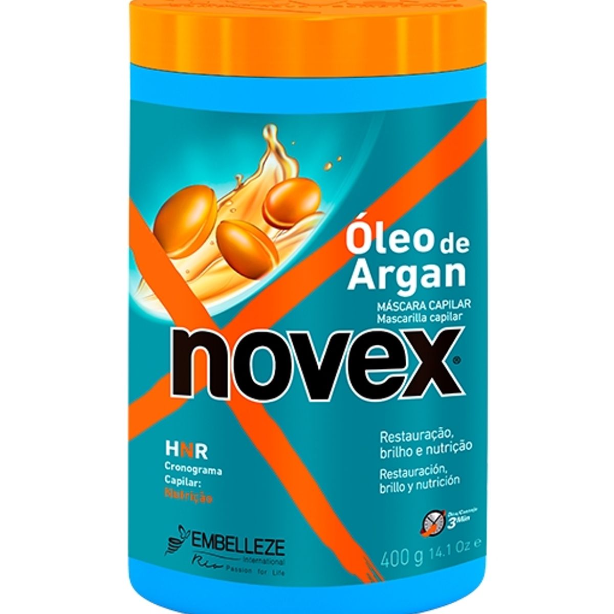 NOVEX - Tratamiento Novex Oleo De Argán 400gr