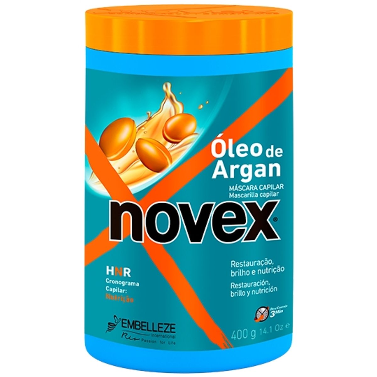 NOVEX - Tratamiento Novex Oleo De Argán 400gr