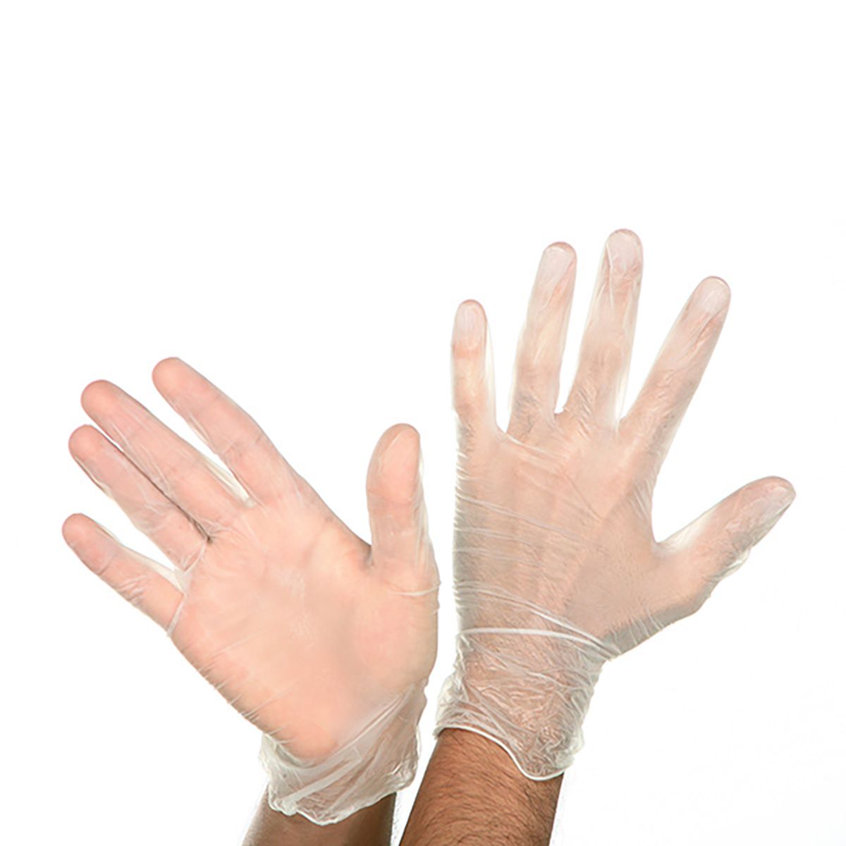 SALON CARE - Guantes Salon Care Vinil Talla M