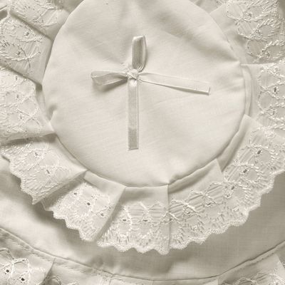 Imagen 2 del producto Juego de Cortina para Baño Broderie Amanda 6 Piezas Beige