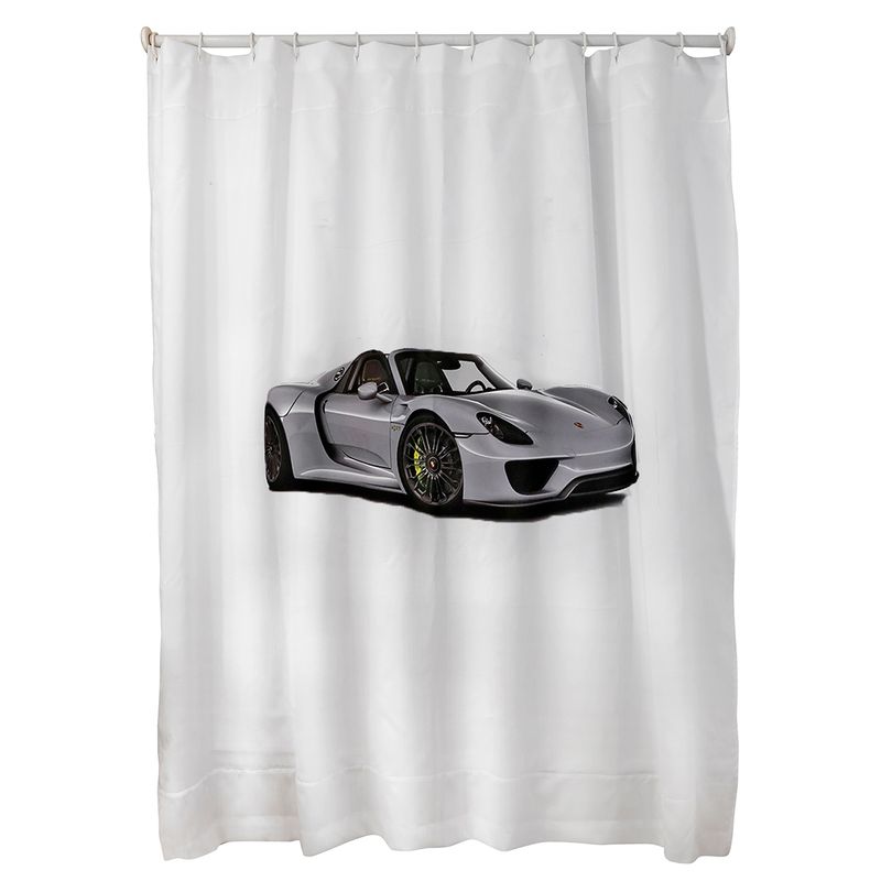 MALLORCA - Cortina para Baño Estampada Porsche Mallorca