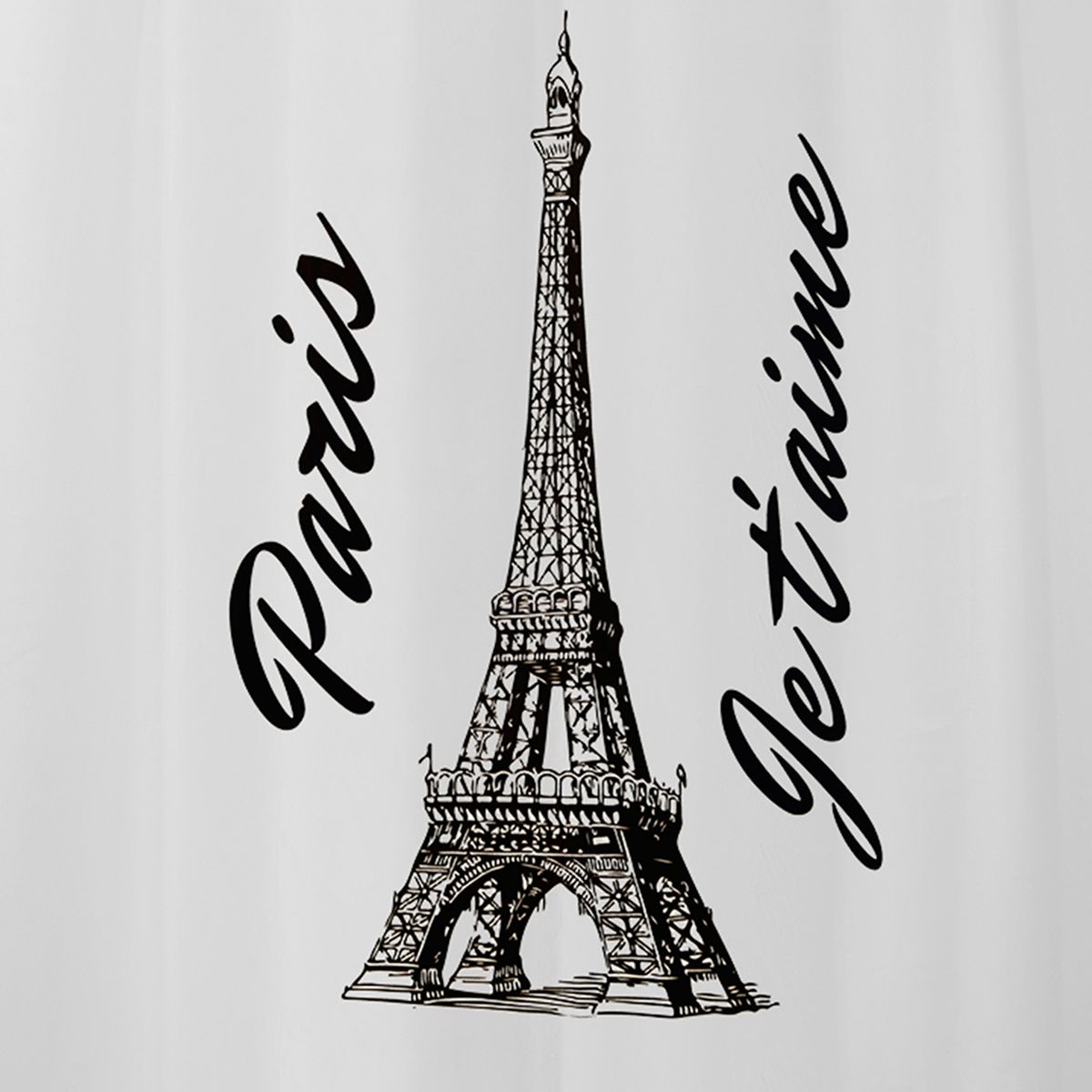 MALLORCA - Cortina para Baño Estampada Eiffel Paris
