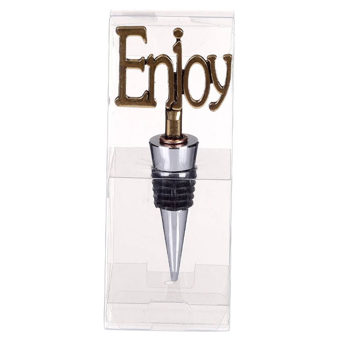 MALLORCA - Tapón Botella Decorativo Licor Enjoy Gold