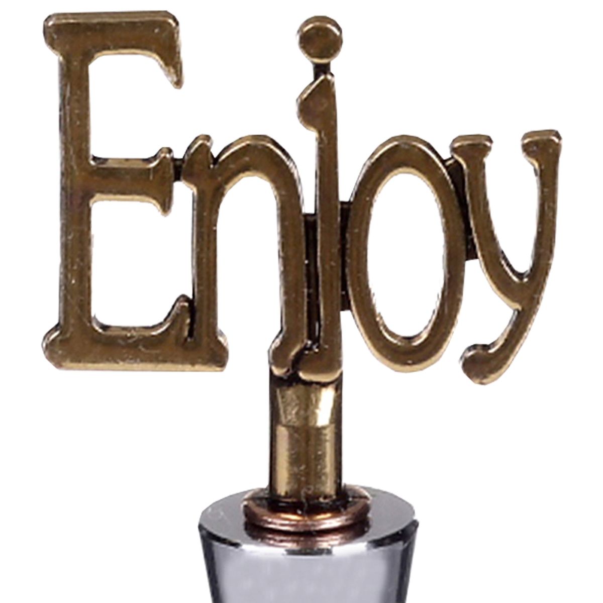 MALLORCA - Tapón Botella Decorativo Licor Enjoy Gold