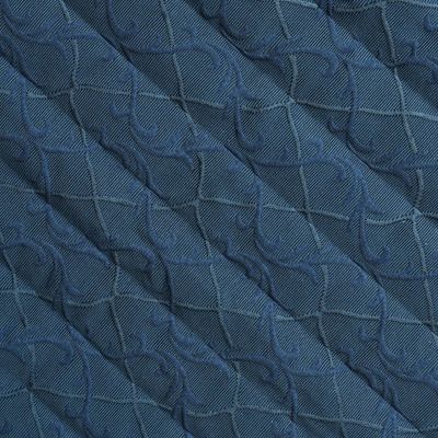 Imagen 2 del producto Piecera Con Fundas Barroco Azul Reversible