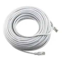 GENERICO - Cable Red Cat 5 Armardo Por 25m Gris RJ45 Red LAN