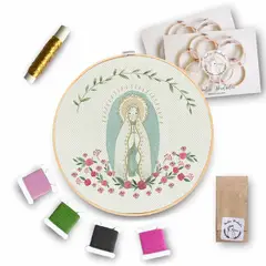 MARTIN BORDADOR - Kit de BordadoVirgen de Lourdes