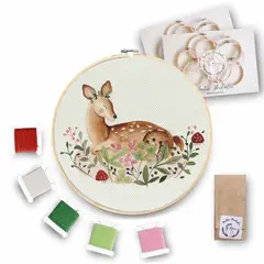 MARTIN BORDADOR - Kit de Bordado Bambi del Bosque