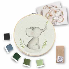 MARTIN BORDADOR - Kit de Bordado Elefante
