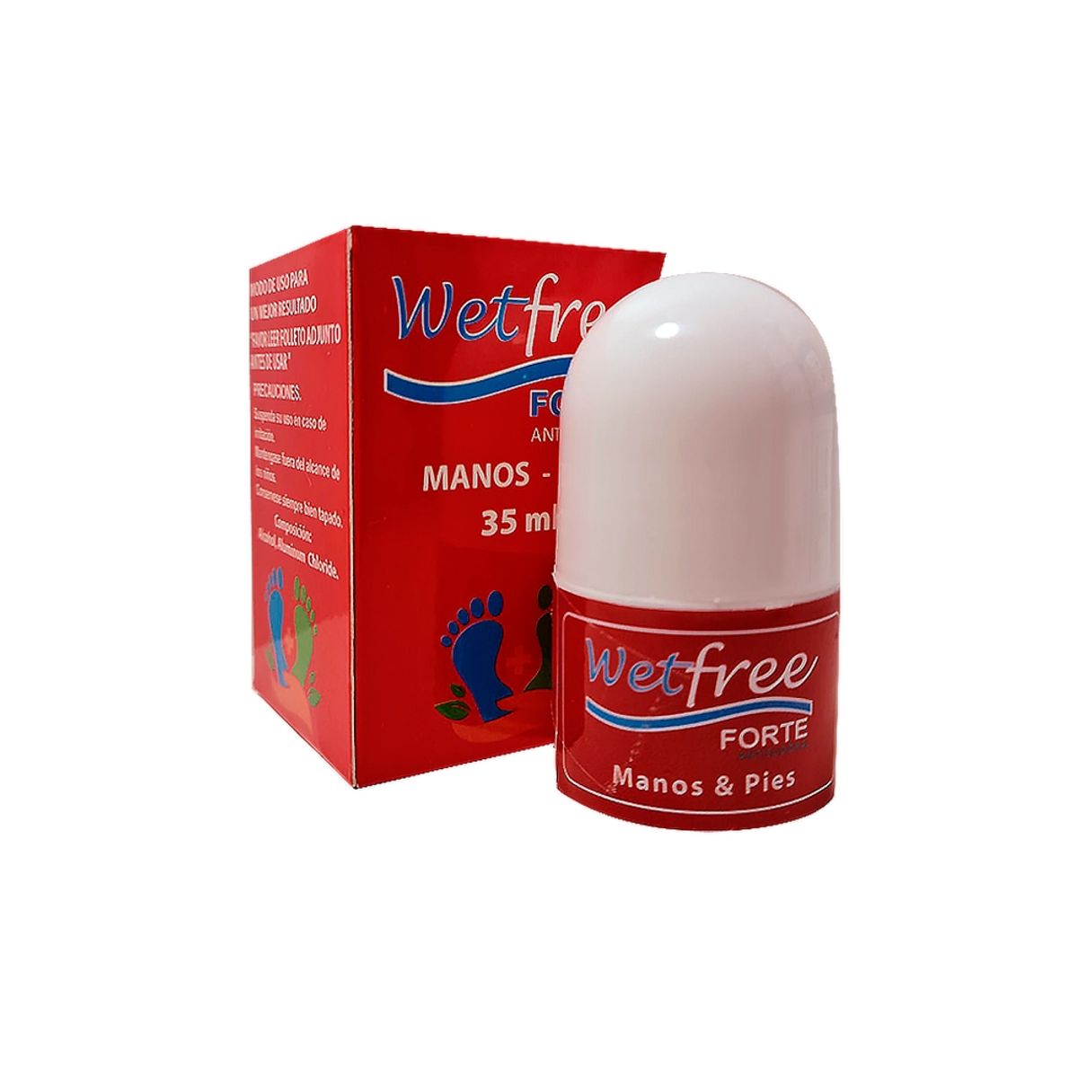 WETFREE - Desodorante Antitranspirante Wetfree Forte Manos y pies