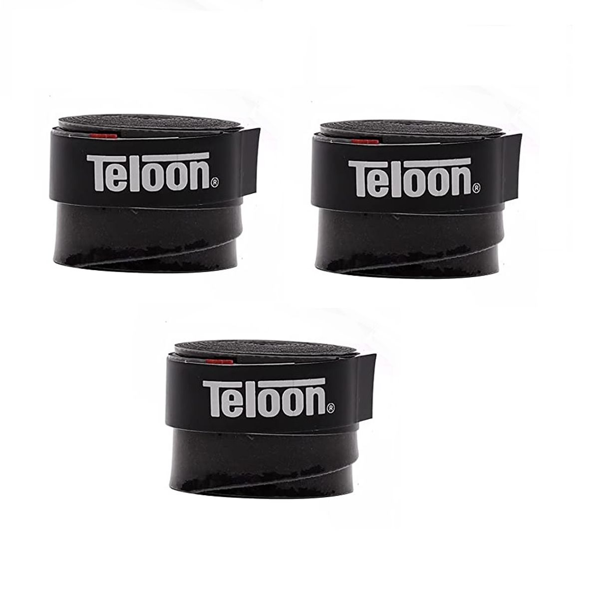TELOON - Pack 3 Overgrip Premiun Color Negro Marca Teloon