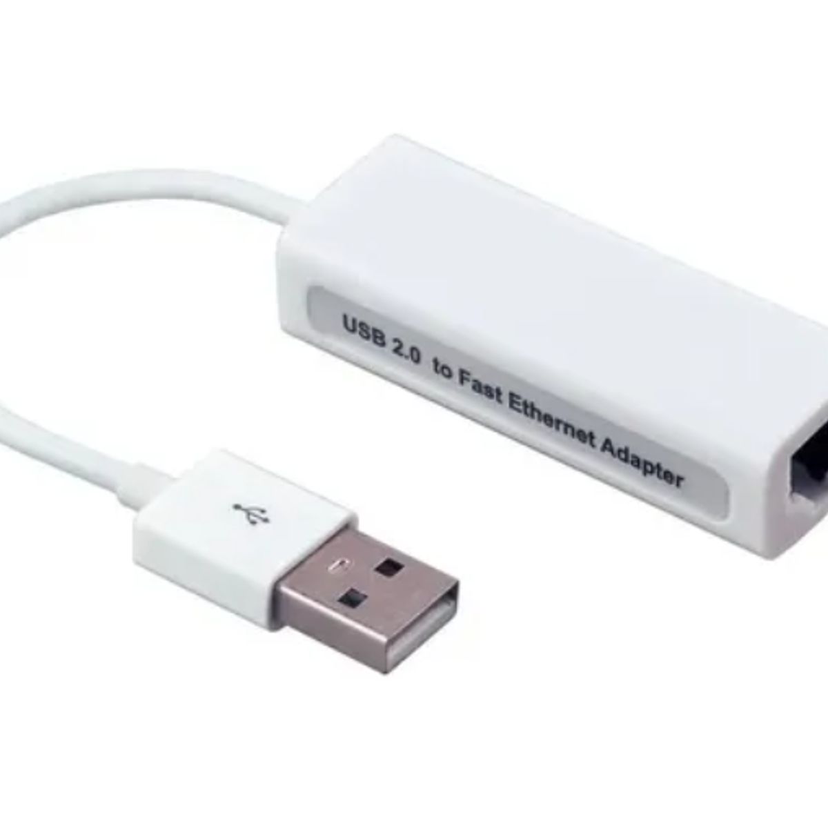 GENERICO - Adaptador Ethernet RJ45 a USB Puerto PC Notebook Adapter