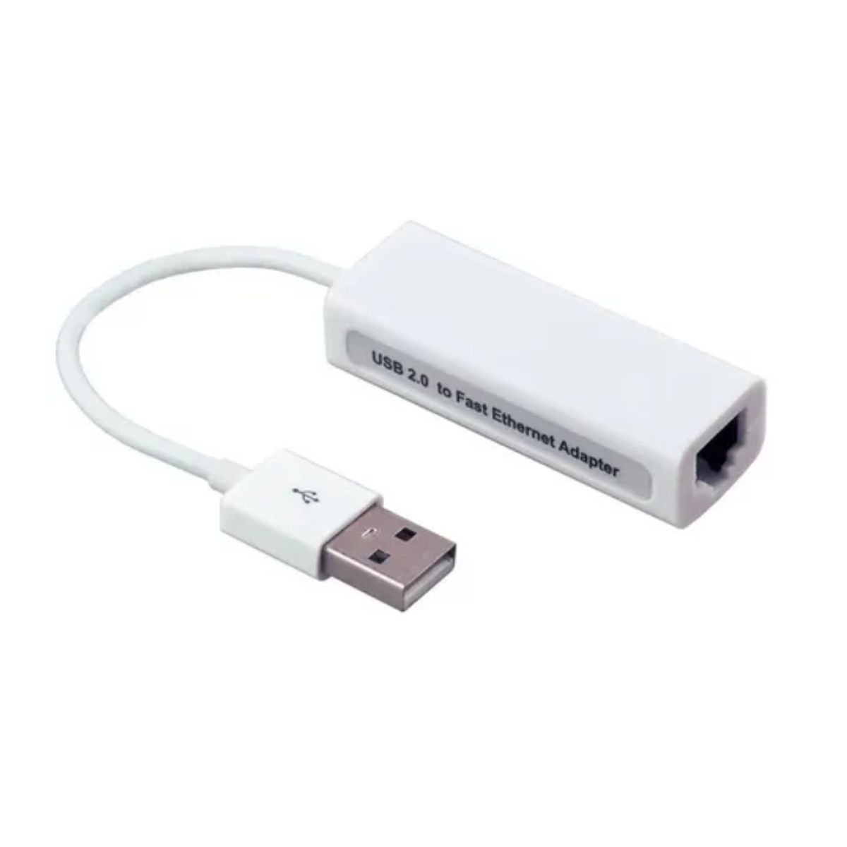 GENERICO - Adaptador Ethernet RJ45 a USB Puerto PC Notebook Adapter