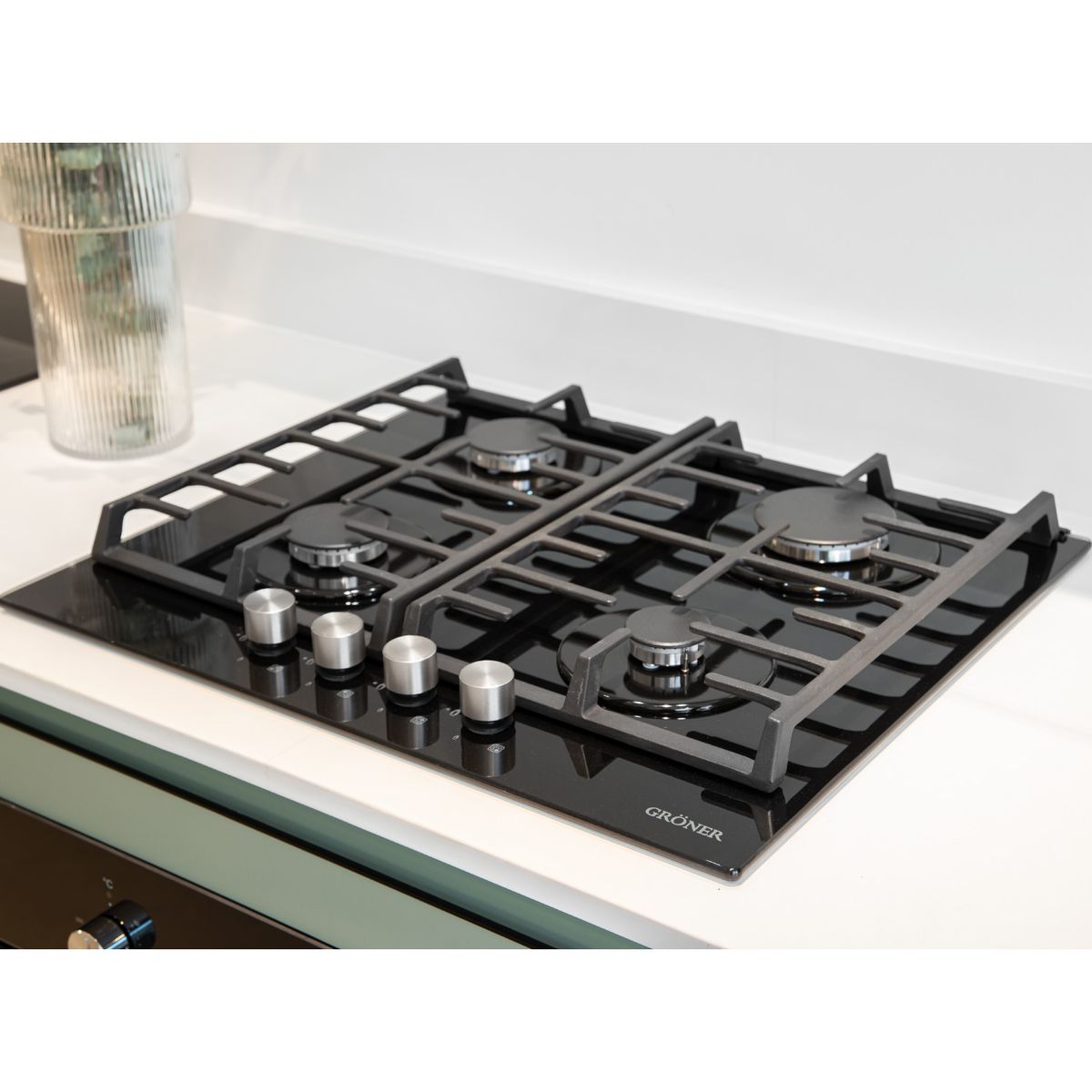 GRONER - Encimera A Gas  Gröner Vitro 4Q