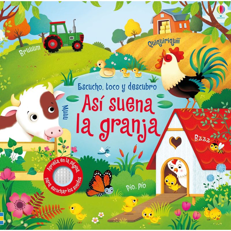 USBORNE - Escucho  Toco Y Descubro - Asi Suena La Granja