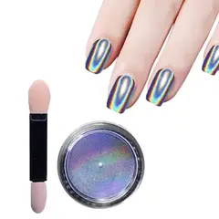 COSMETICAVAL - Polvo Holografico Para Uñas Decoración