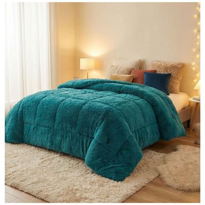 Imagen 2 del producto Cobertor Peludo Chiporro 2 Plazas - Turquesa