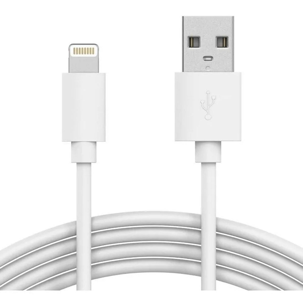 GENERICO - Cable De Carga Para iPhone 6-7-8-x Lightning 1 M C Rapida