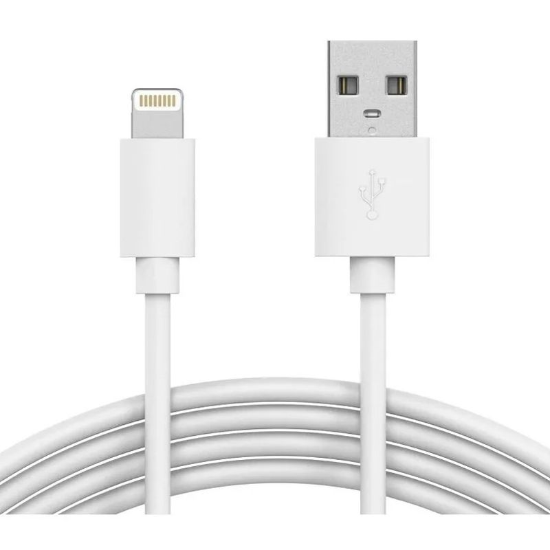 GENERICO - Cable De Carga Para iPhone 6-7-8-x Lightning 1 M C Rapida