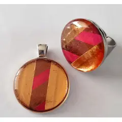 CATHALIFAUDJOYAS - Conjunto resina Cathalifaud Joyas