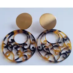 CATHALIFAUDJOYAS - Aros acrilico acero
