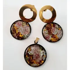 CATHALIFAUDJOYAS - Conjunto resina Cathalifaud Joyas