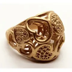 CATHALIFAUDJOYAS - Anillo resina talla 16 y 17.5