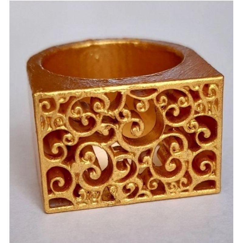CATHALIFAUDJOYAS - Anillo resina talla 17 cathalifaudjoyas