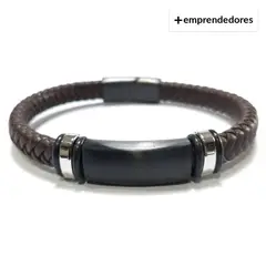 BRANGUS - Pulsera cuero unisex