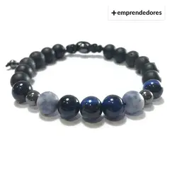BRANGUS - Pulsera piedras naturales y semipreciosas unisex