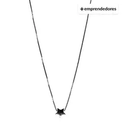 MUSA ACCESORIOS - Collar plata estrella