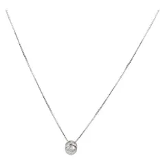 MUSA ACCESORIOS - Collar musa punto de luz plata