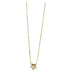 MUSA ACCESORIOS - Collar musa estrella vermeil