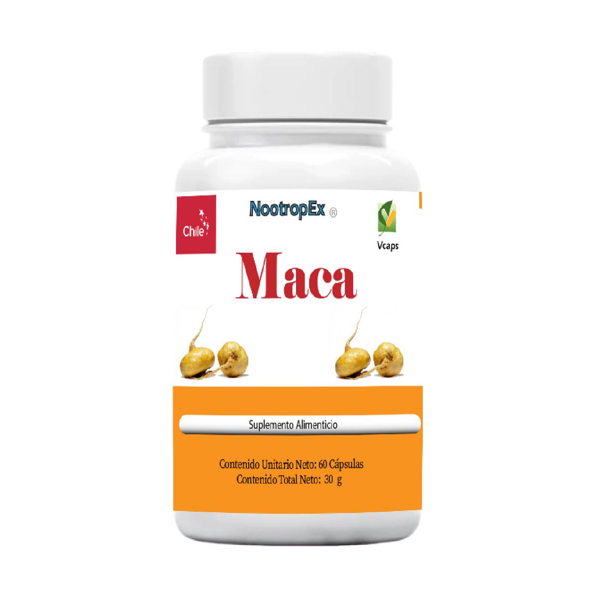 NOOTROPEX - MACA 500 MG NOOTROPEX