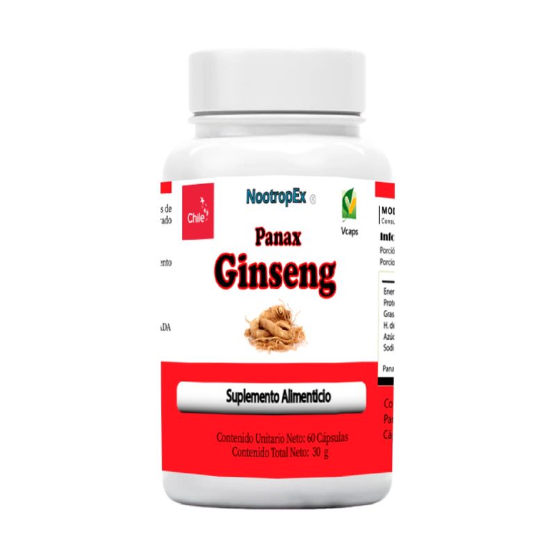 NOOTROPEX - PANAX GINSENG 500 MG NOOTROPEX