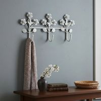 Perchero de pared Flores