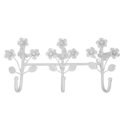 Imagen 2 del producto Perchero de pared Flores