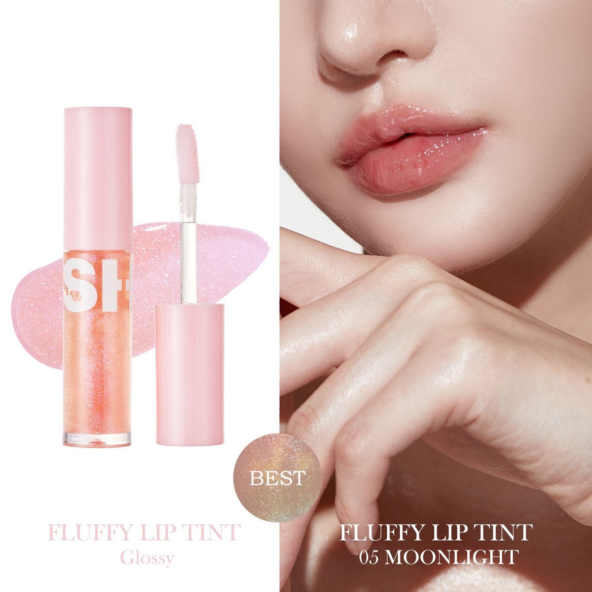 BLESSED MOON - Tinta Labial Fluffy Lip Tint  Moonlight