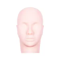 COSMETICAVAL - Cabeza De Maniquí O Estudio Para Practicar Pestañas